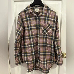 Ralph Lauren Denim & Supply Women’s XL RL Boyfriend Plaid Shirt